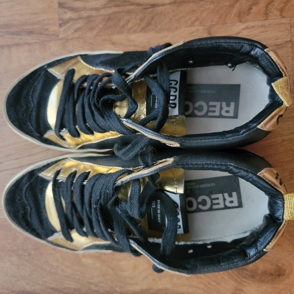 Golden Goose Records High-Top Sneakers - Picture 5 of 7